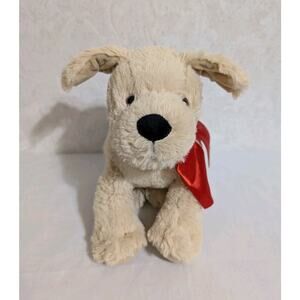 Melissa & Doug Plush Sunny Yellow Lab Stuffed Animal Red Bow